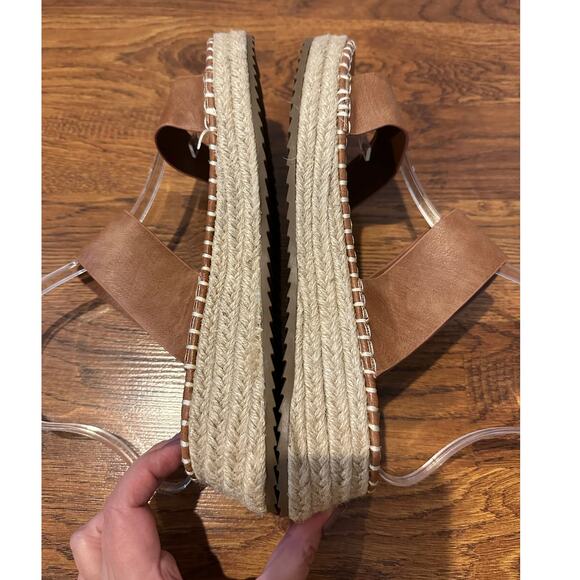 Los Cabos Women’s Lupa Espadrille Sandals – Tan – Size 40 – NWOB - Picture 6 of 10